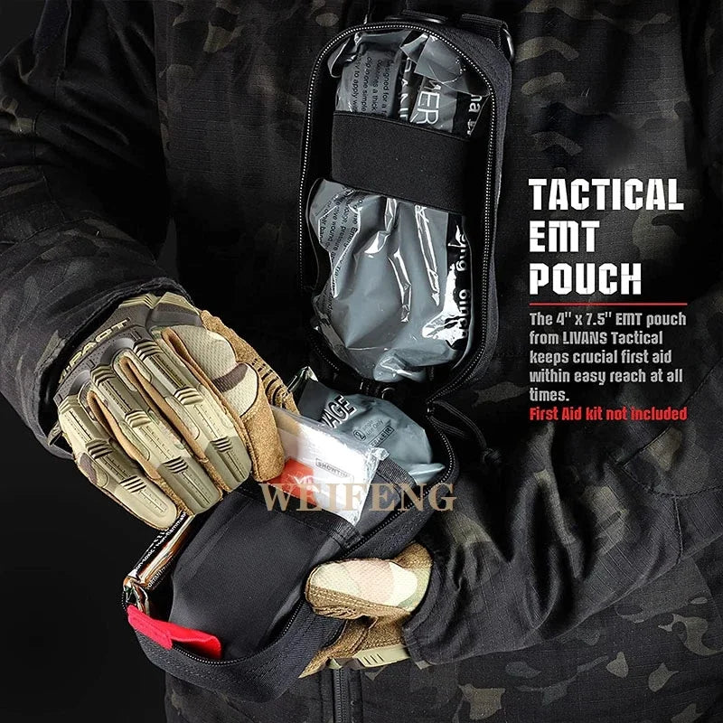 Tactical Medical First Aid Kit Survival Tool Bag