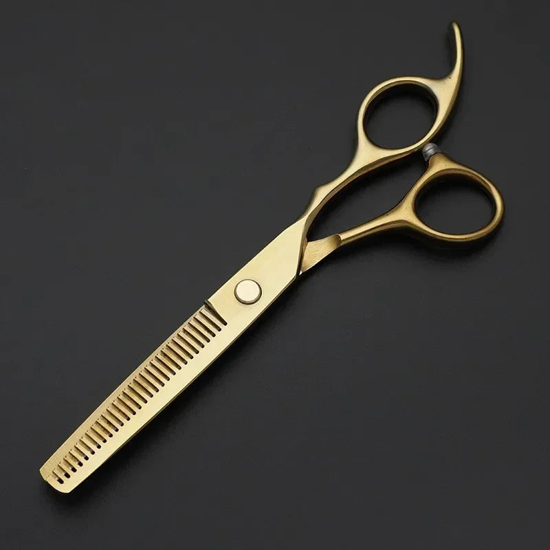 6 inch titanium hairdressing scissors