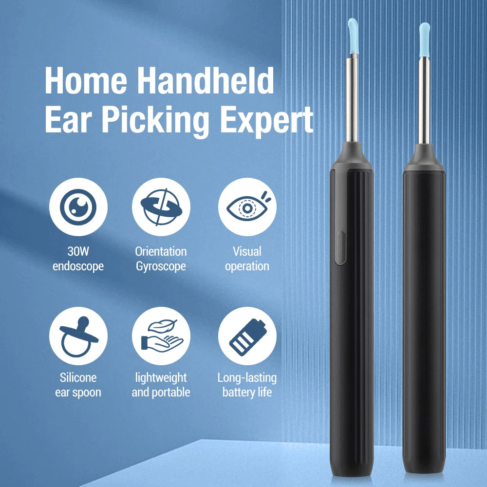 Smart Otoscope Ear Wax Removal Tool with Camera