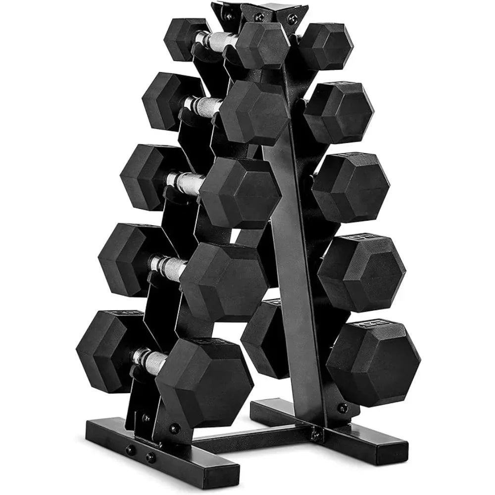 Dumbbell Set with Rack