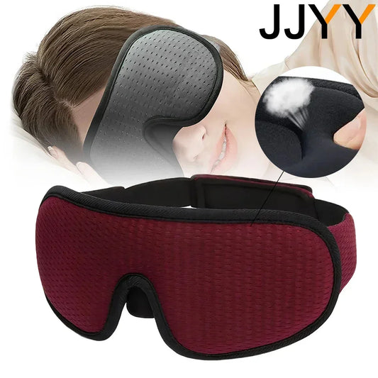 3D light-blocking sleep eye mask