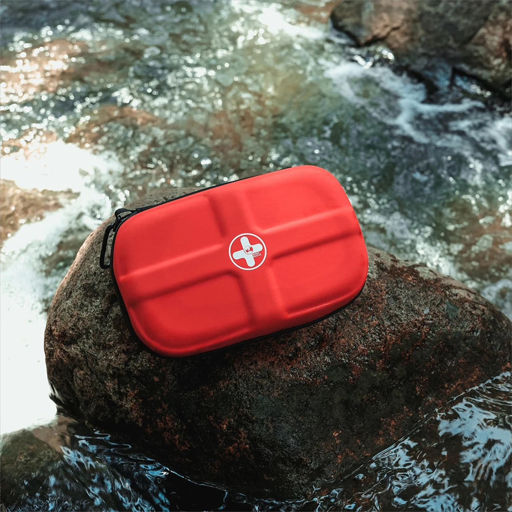 Mini First Aid Kit: Small, Waterproof, Portable