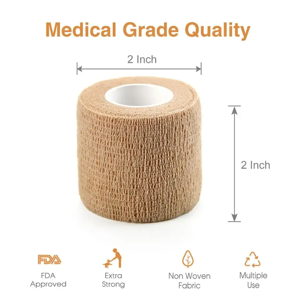 24 Rolls Self Adhesive Bandage Wrap