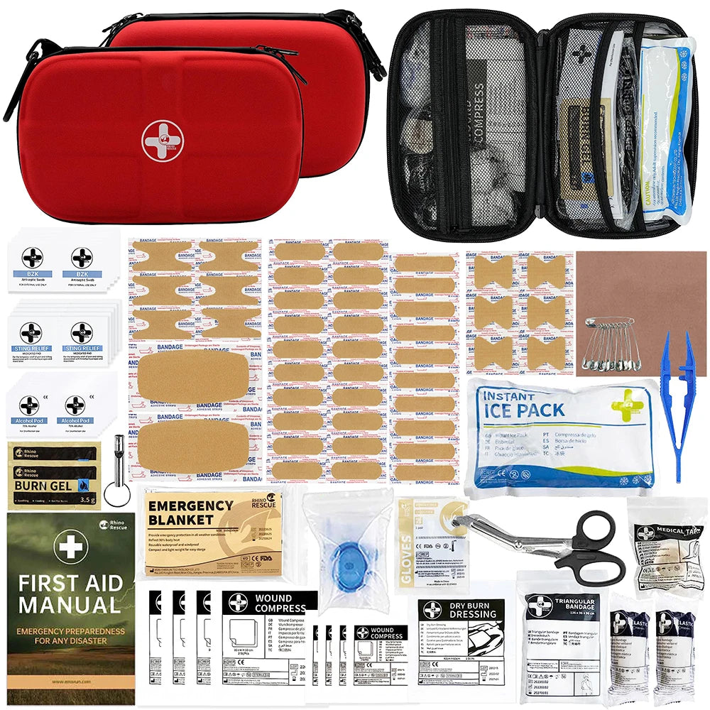 Mini First Aid Kit: Small, Waterproof, Portable