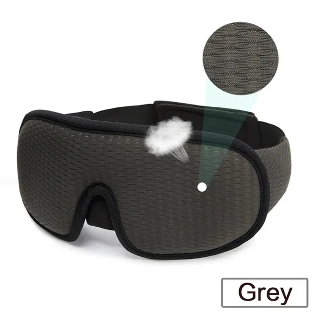 3D light-blocking sleep eye mask