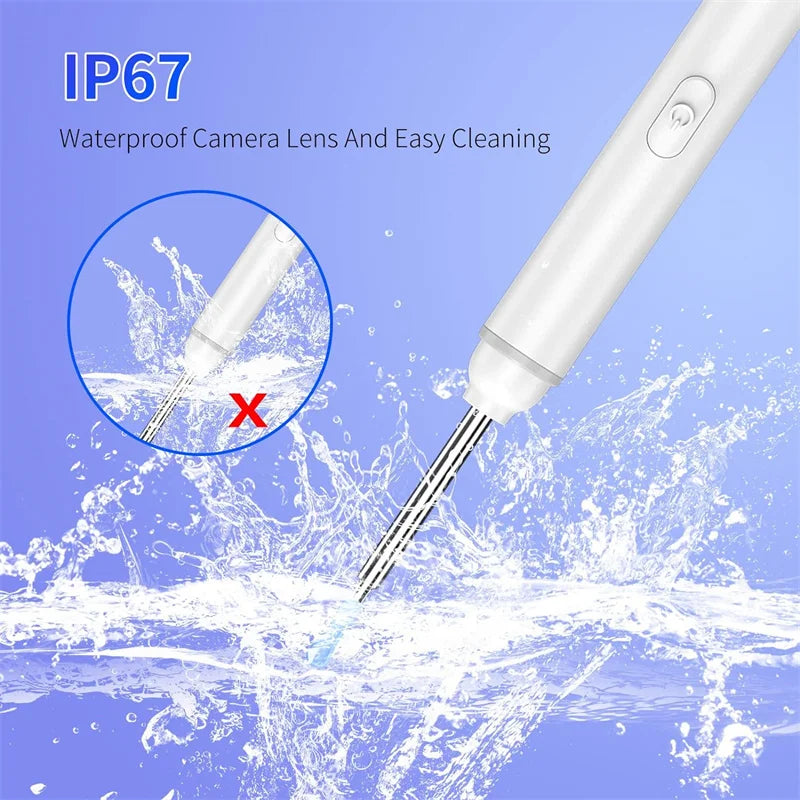 Ear Wax Removal Tool with 1920P HD Camera