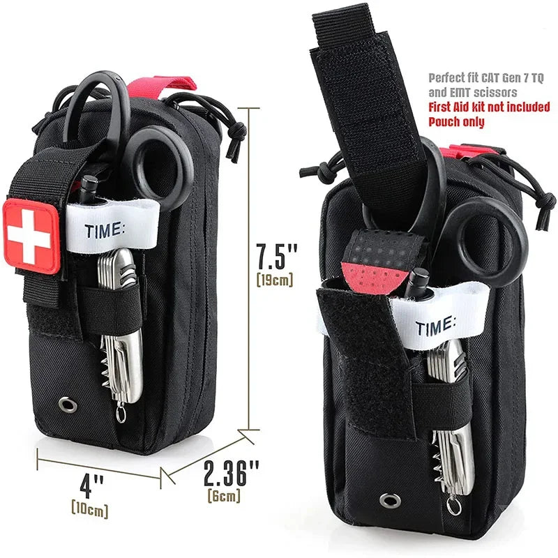 Tactical Medical First Aid Kit Survival Tool Bag