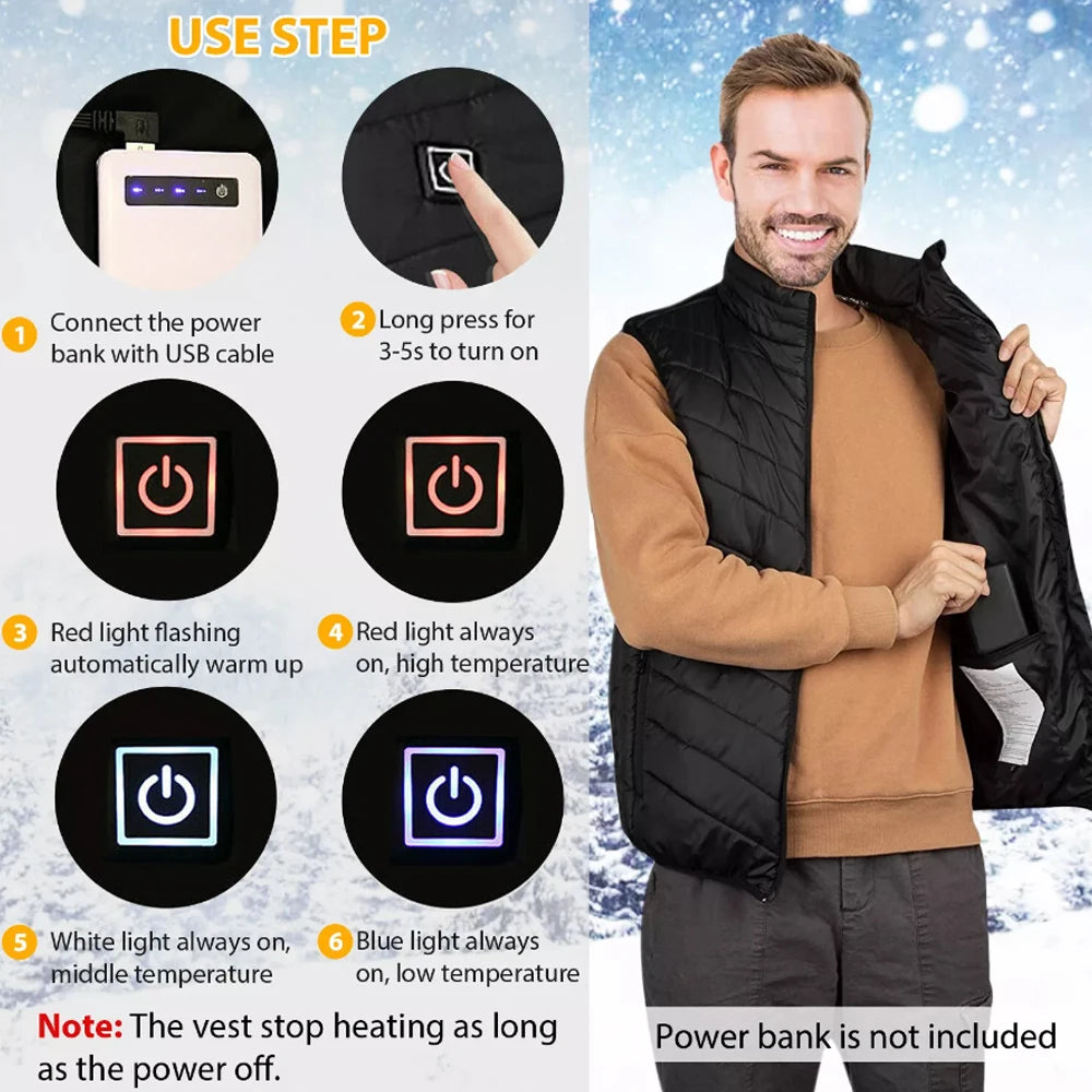 9Areas Self Heating Vest