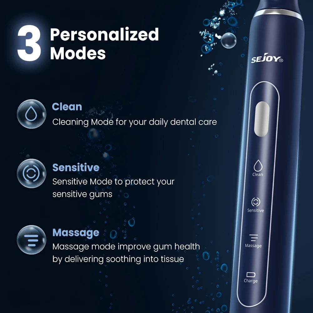 Electric Toothbrush for Dental Care Smart Timer, Rechargeable