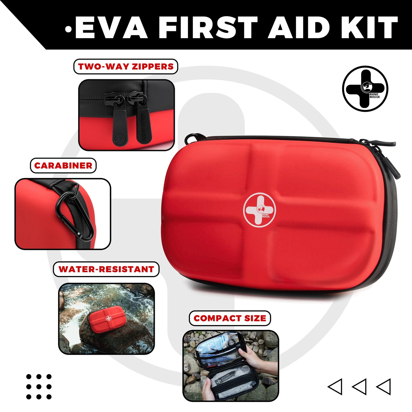 Mini First Aid Kit: Small, Waterproof, Portable