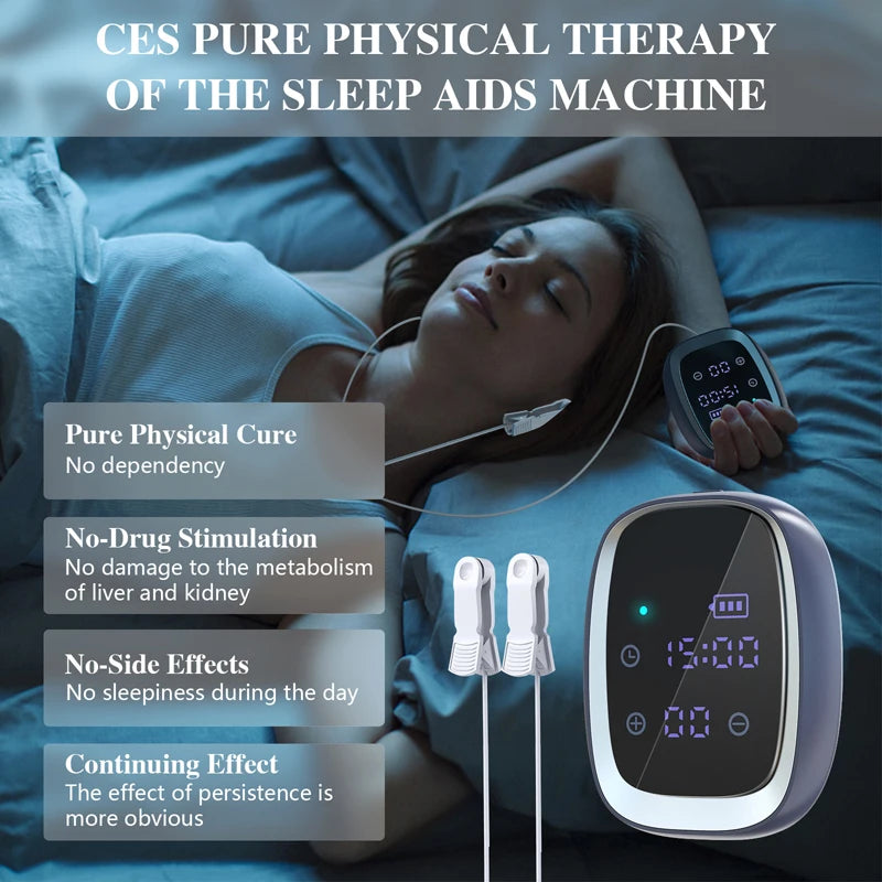 Sleep Aid Device CES Hand-held Anxiety Fast Sleep