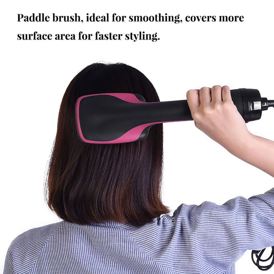 2 in 1 Multifunctional Anion Hair Dryer Brush Comb Styler