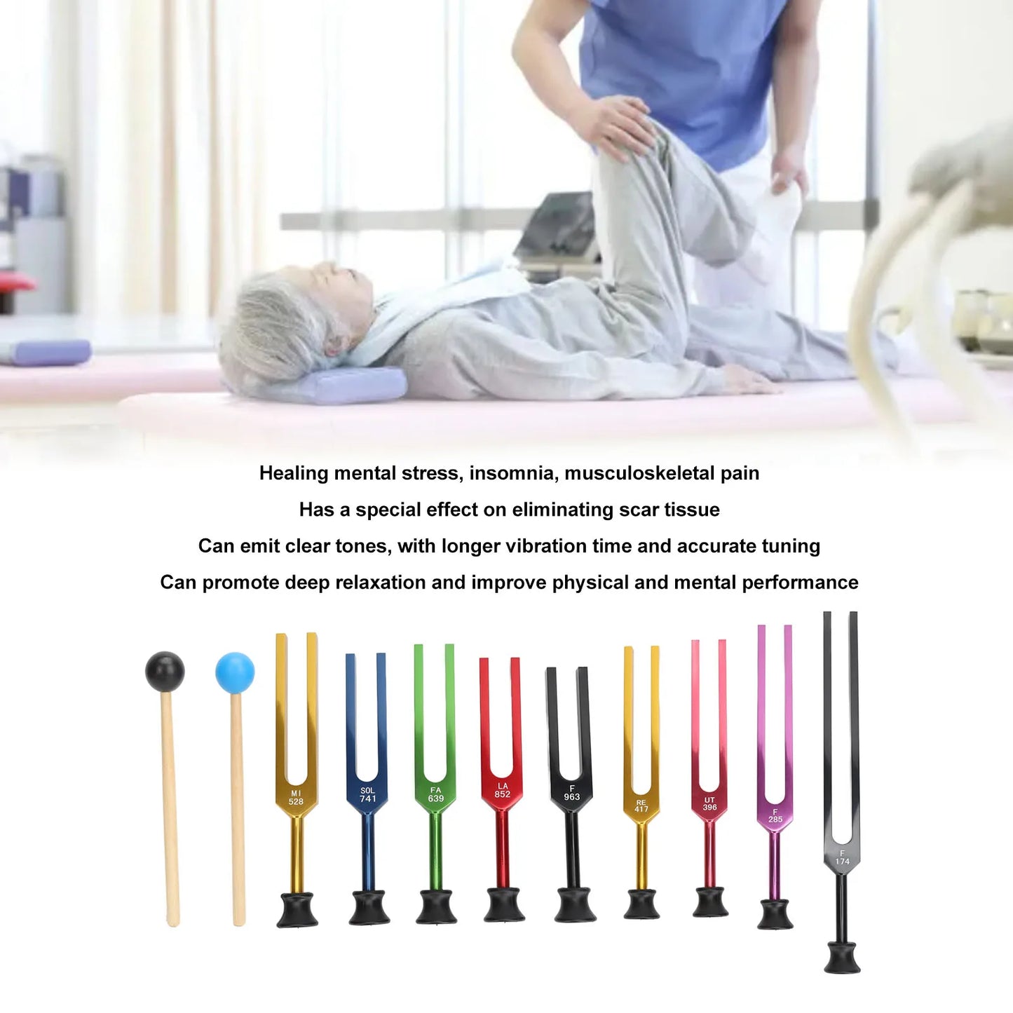 Tuning Forks Set Aluminum Alloy Long Vibration Time