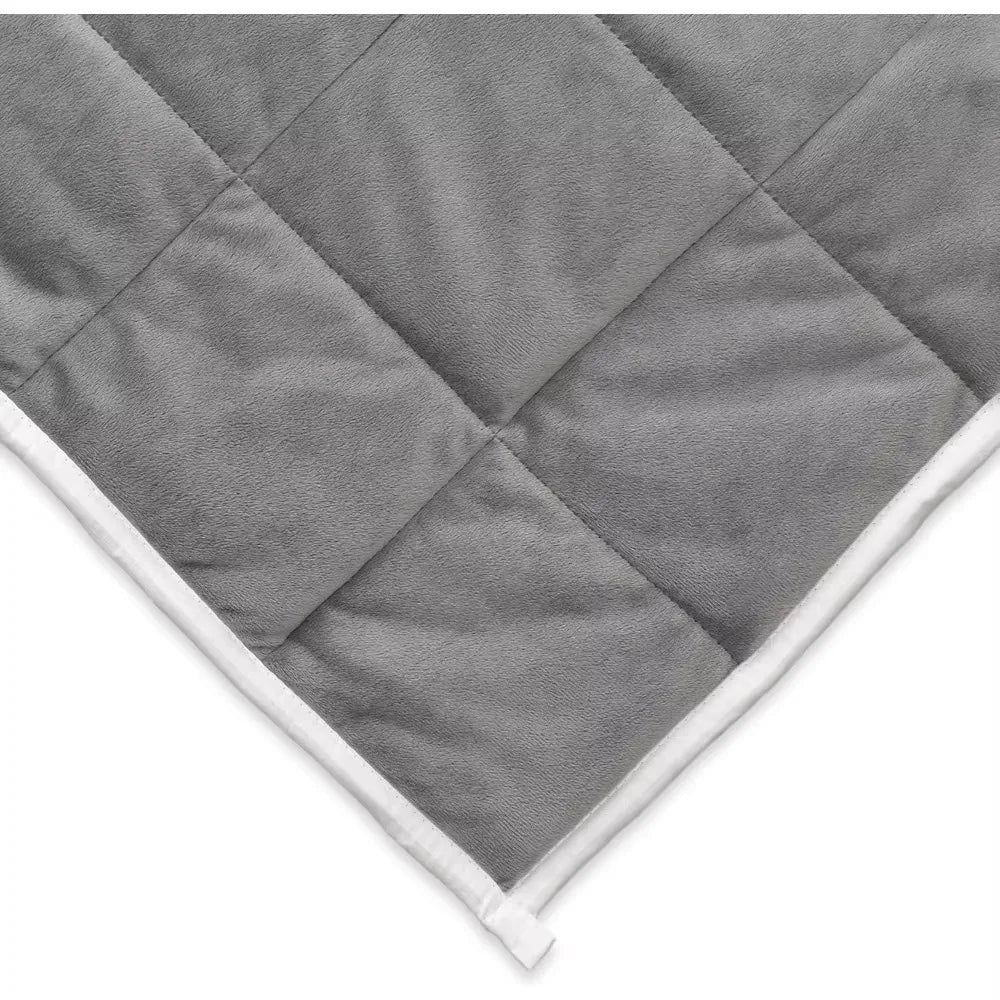 Deluxe Reversible Weighted Blanket, 20 lbs Adult