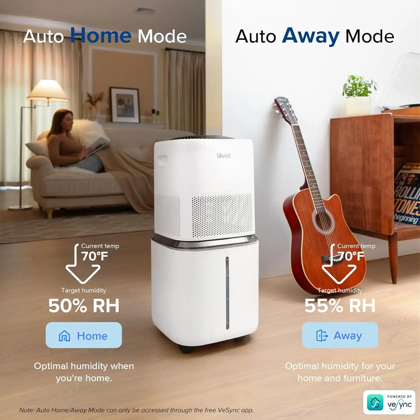 Smart Evaporative Humidifier for Home Whole House