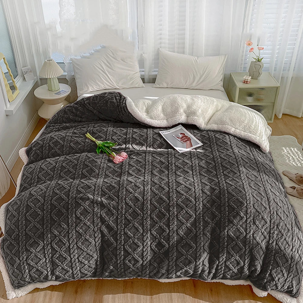 Thick Winter Weighted Cashmere Comforter