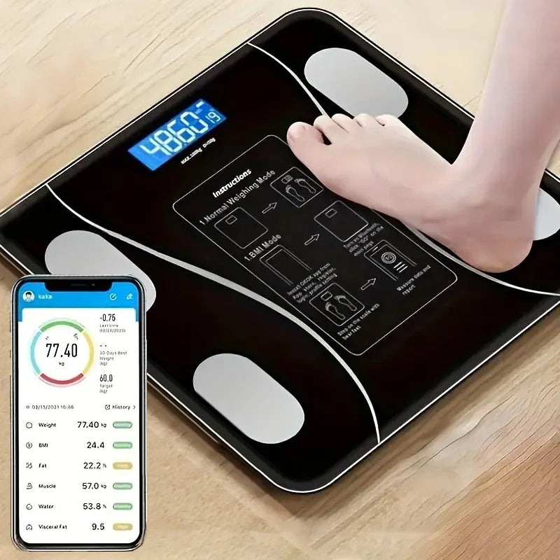 Smart Body Fat and Bathroom Weight Scale