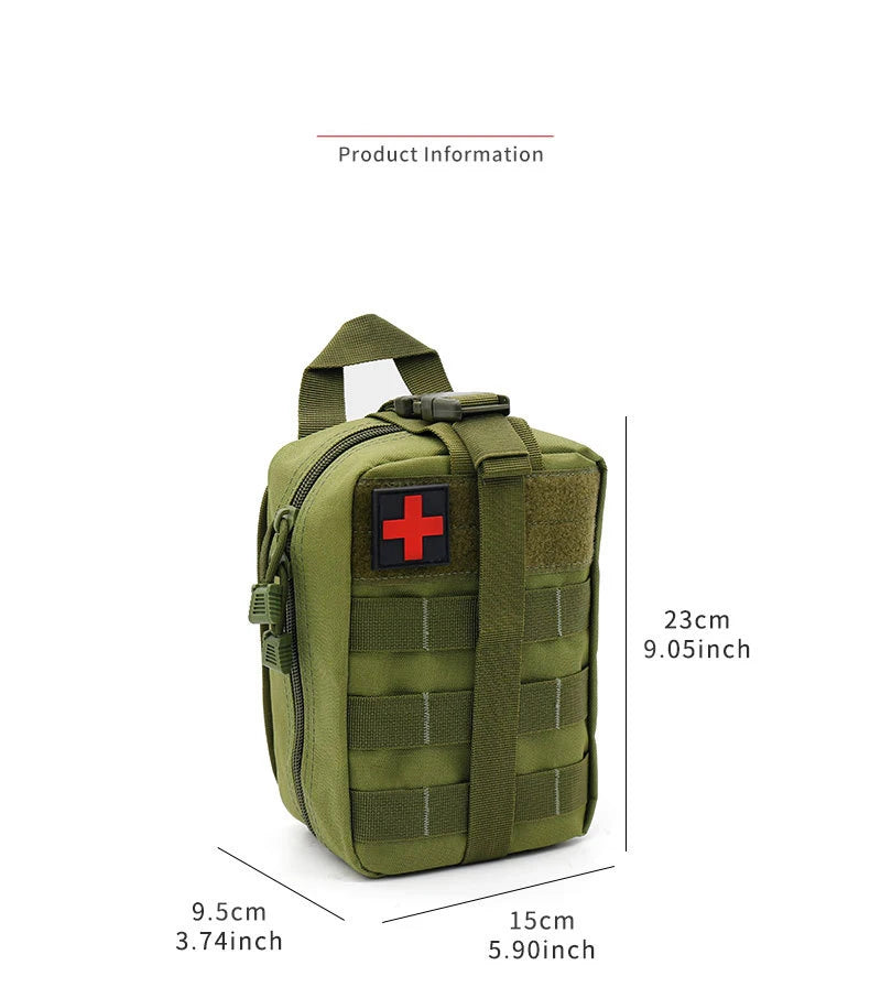 First Aid Tactical Emergency Mountaineering Rescue Bag