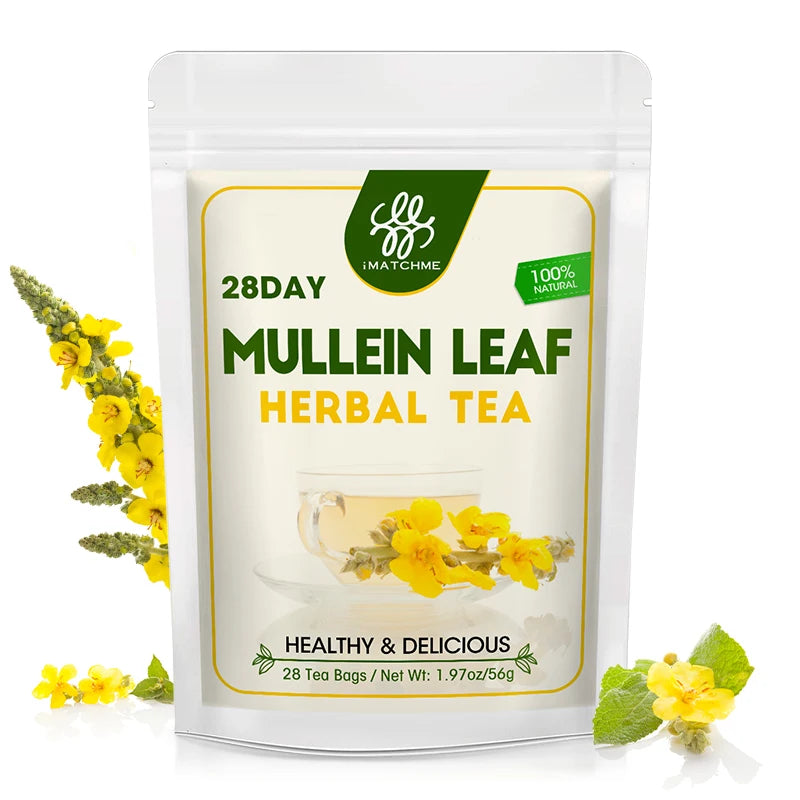 Mullein Leaf Tea Bags for Mucous Membranes