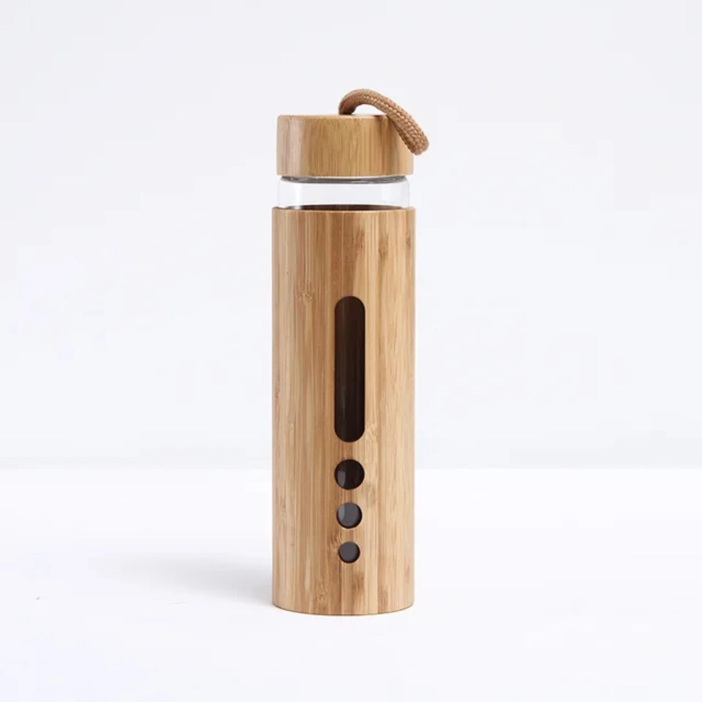 Eco-friendly and Durable Portable Borosilicate Glass Water Bottle