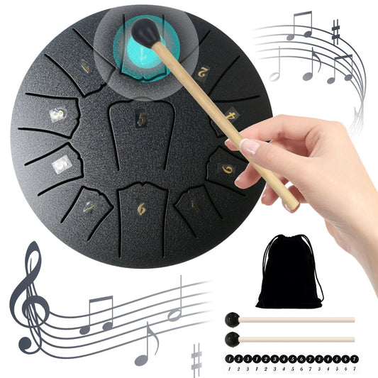 6 Inch 11 Notes Hand Pan Rain Drum