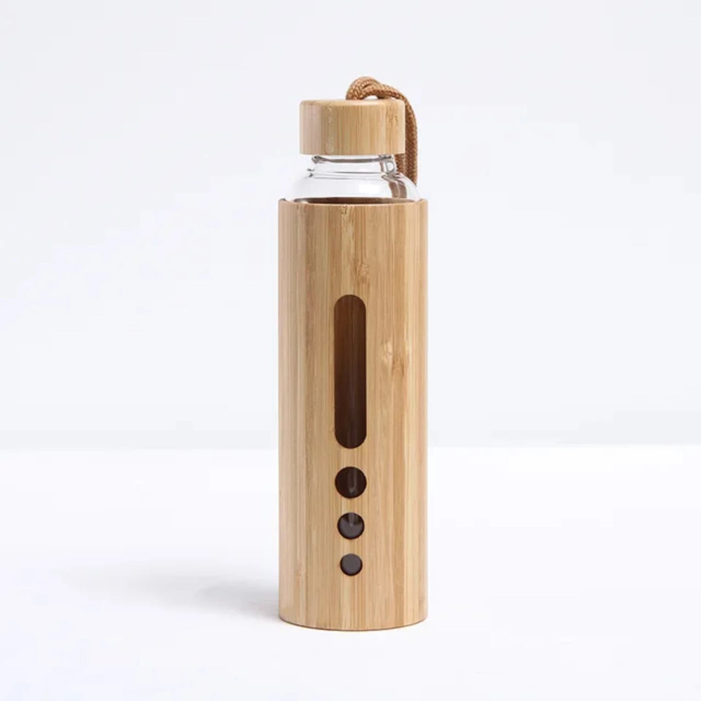 Eco-friendly and Durable Portable Borosilicate Glass Water Bottle