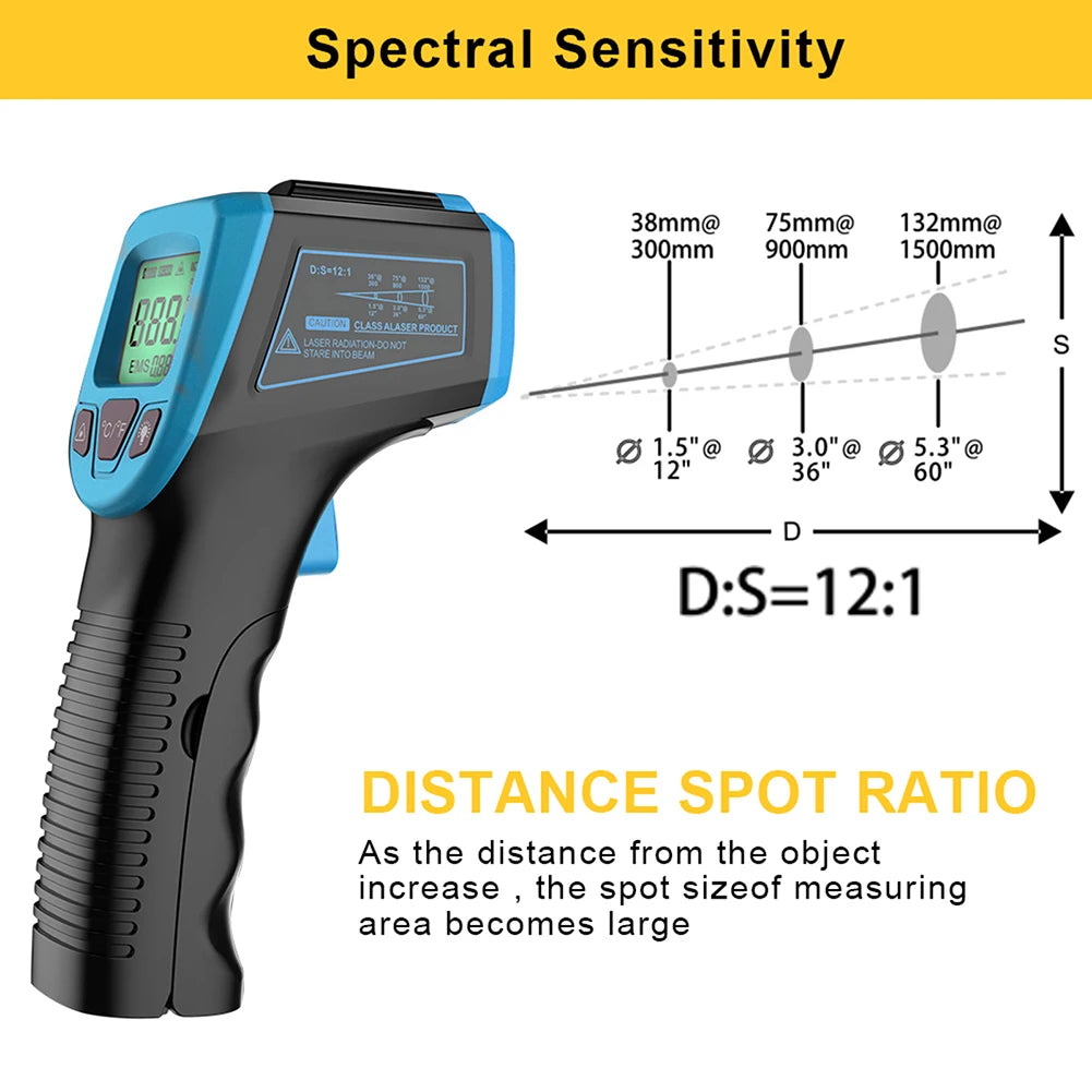 Infrared Thermometer No-contact Digital