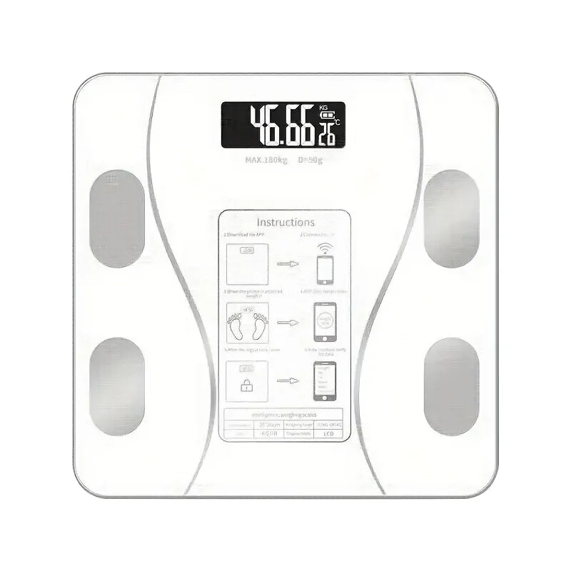 Smart Body Fat and Bathroom Weight Scale