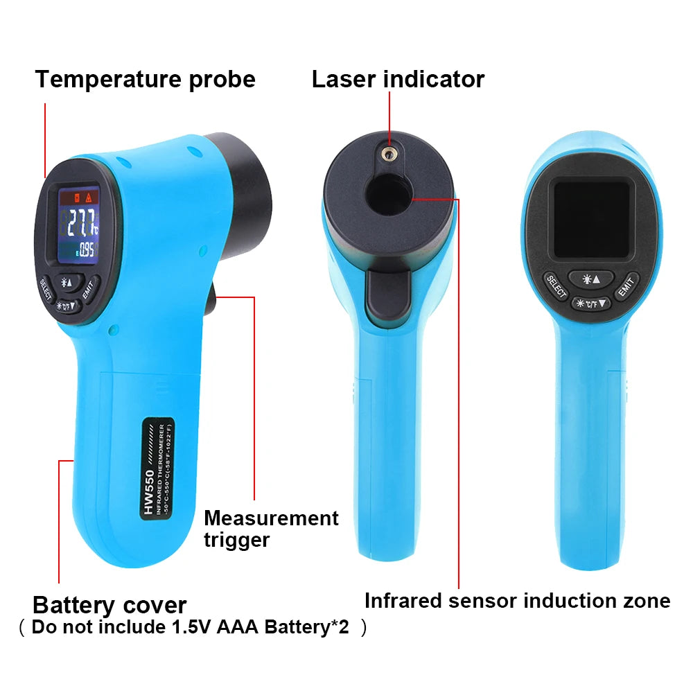 Laser Digital Infrared Thermometer